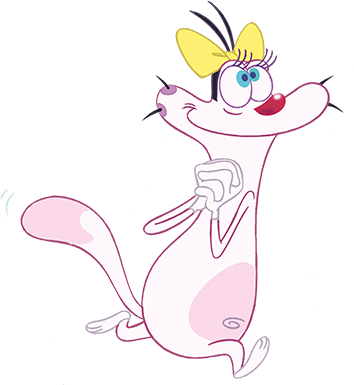 Fullimage Olivia - Olly In Oggy And The Cockroaches (1600x412), Png Download