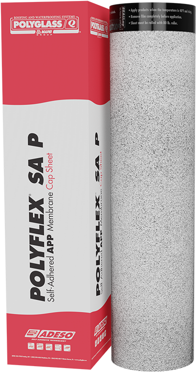 Fire Rated, Self Adhered Plastomeric Roofing Products, - Polyglass (441x800), Png Download