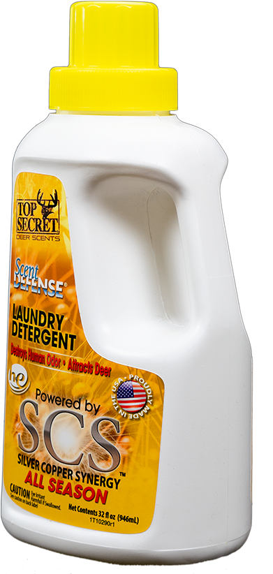 Top Secret Deer Scents All Season Laundry Angle Back (850x850), Png Download