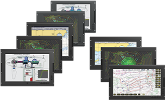 Rugged Lcd Monitor 50's Series - Liquid-crystal Display (600x200), Png Download