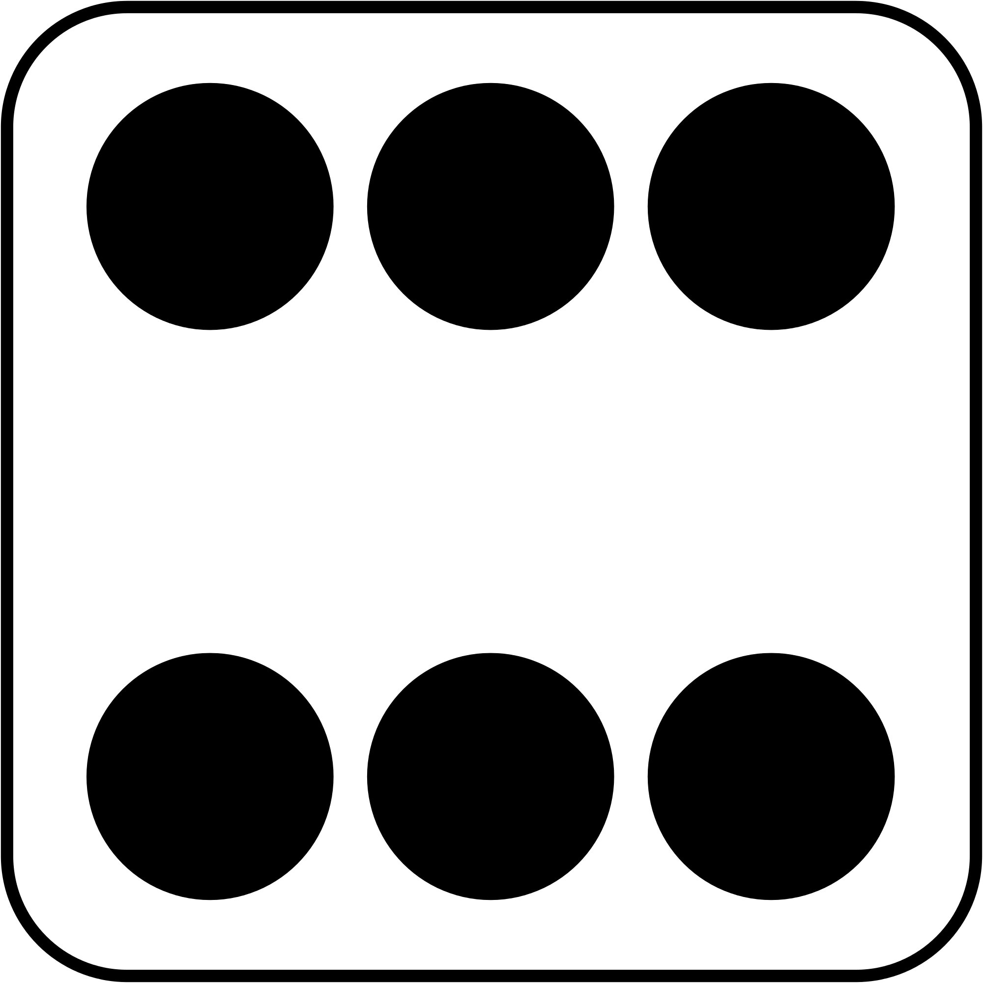 Filedice 6 B (2000x2000), Png Download