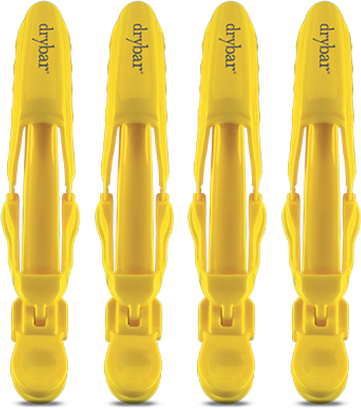 Low, Messy Bun - Drybar Clips (600x872), Png Download