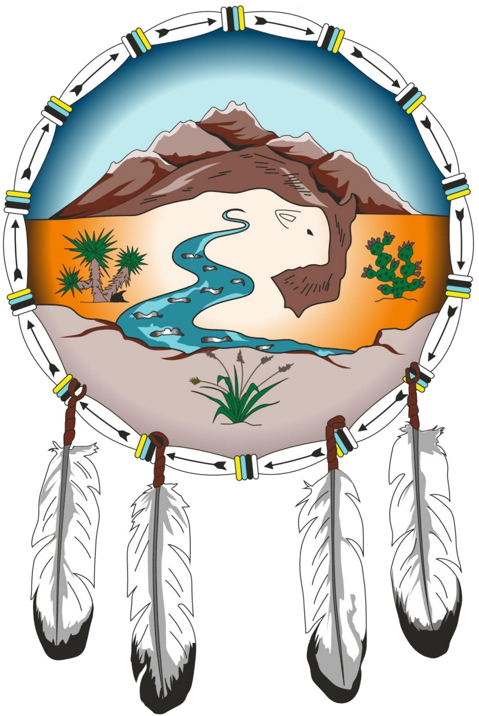 Lipan Apache (958x1420), Png Download