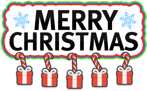 Merry Christmas Xmas - Christmas Day (556x360), Png Download
