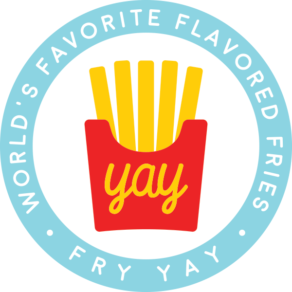 Follow On Facebook - French Fries (600x600), Png Download