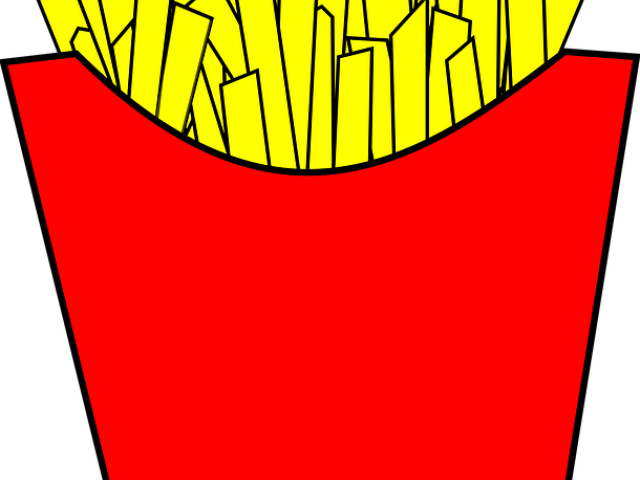 French Fries Clipart Mcdonalds - French Fries Clipart Png (640x480), Png Download