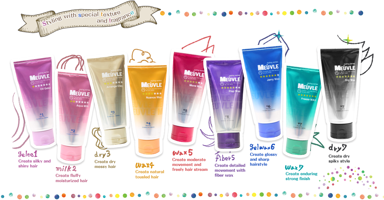 Styling With Special Texture And Fragrance - Meuvle (1330x717), Png Download