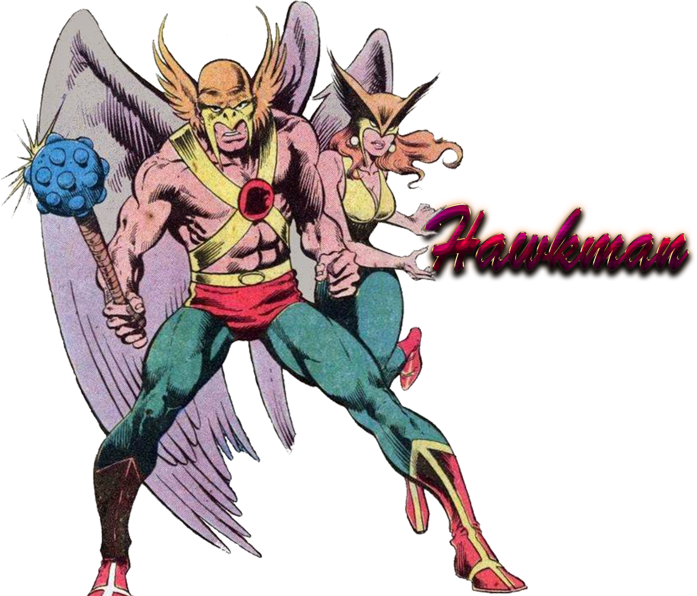 Winged Warrior Dc (1528x1200), Png Download