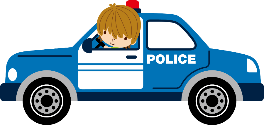 Bombeiros E Polícia - Policial Minus (900x428), Png Download