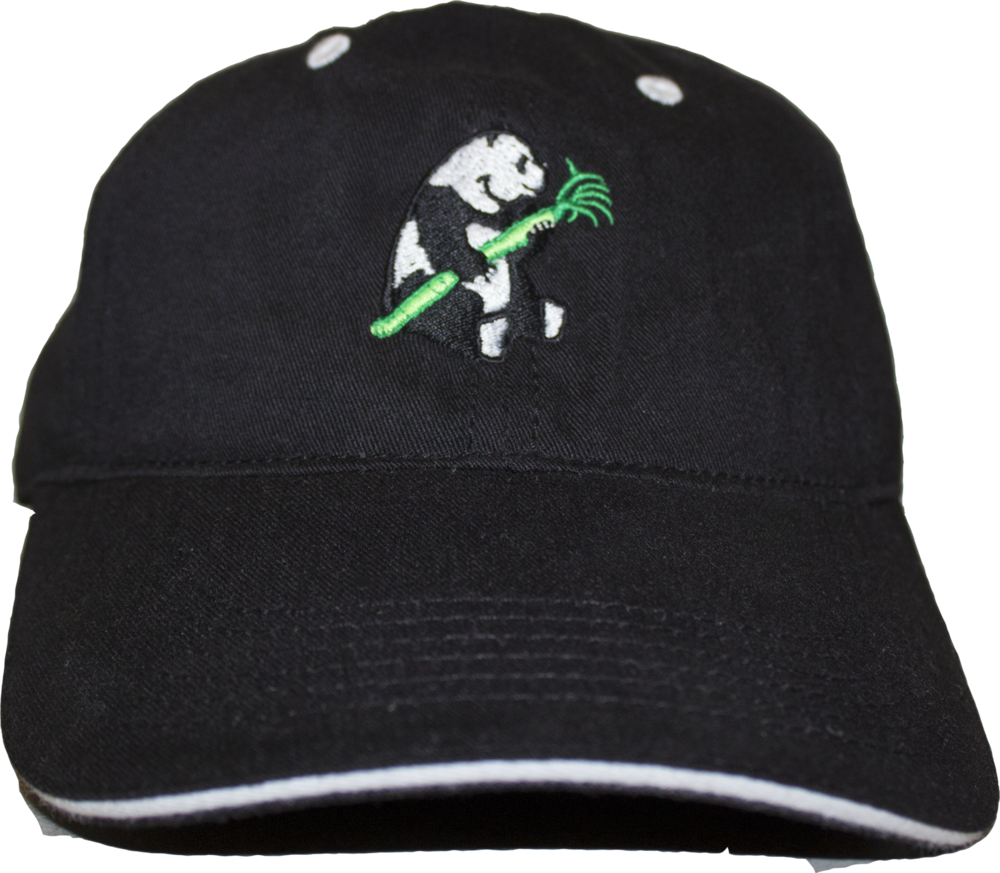 Black Panda Hat (1000x873), Png Download