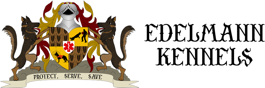Edelmann Kennels & Training - German Shepherd Breeder Logo (900x319), Png Download