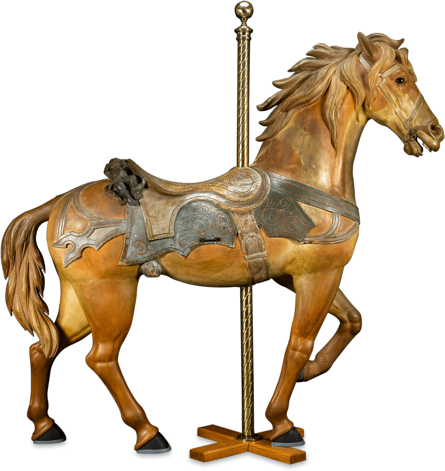 Carousel Horse - Transparent Carousel Horse Png (1750x1750), Png Download
