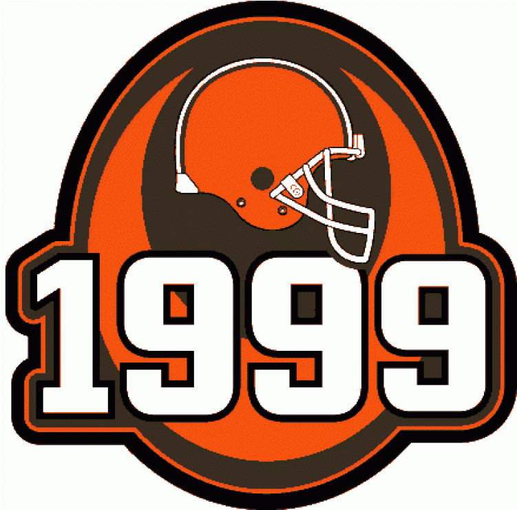 Cleveland Browns 1999 Logo (350x435), Png Download