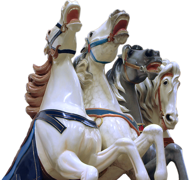 Photos From Cleveland's Euclid Beach Park Carousel - Euclid Beach Park (607x579), Png Download