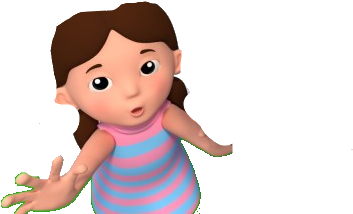 Jill Appears - Cartoon (768x432), Png Download