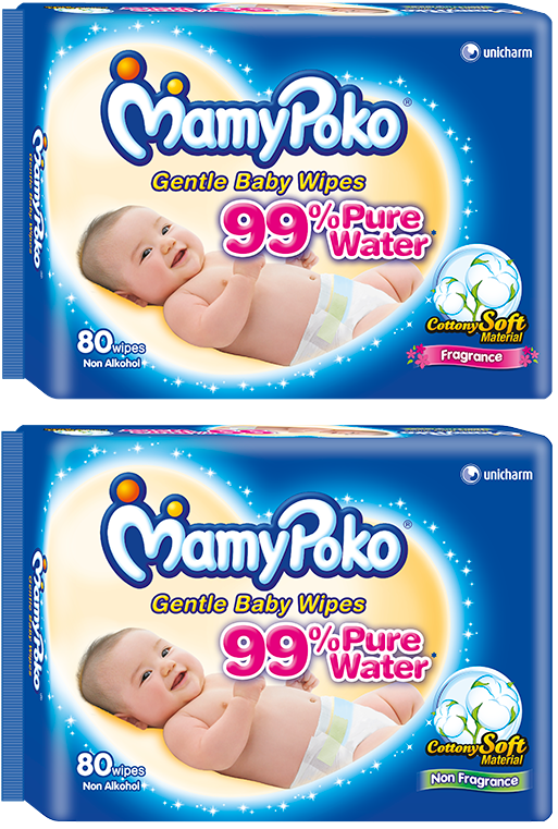 Mamypoko Gentle Cleansing Wipes - Mamy Poko Pants Standard - Extra Large (14 Pieces) (768x768), Png Download
