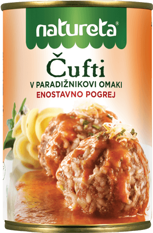 Meatballs In Tomato Sauce - Natureta (500x500), Png Download