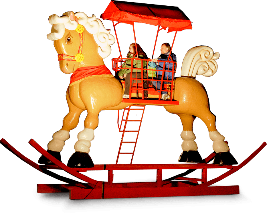 World's Largest Rocking Horse - Toboggan (933x749), Png Download