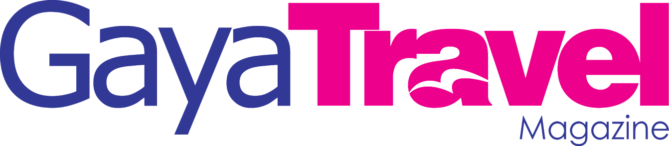 Badge2 Logo Incrediblue Logo Gaya Logo - Gaya Travel Magazine Logo (1342x293), Png Download