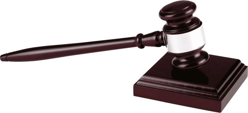 Free Png Gavel Png Images Transparent - Wooden Gavel Png (850x390), Png Download