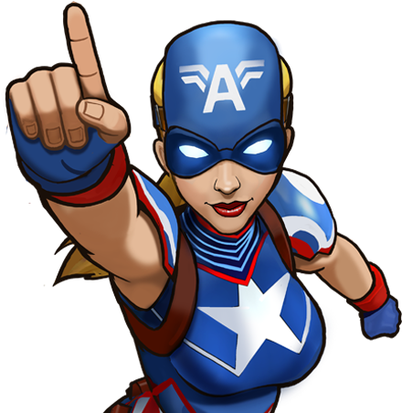 Roberta Mendez - Marvel Captain America 2099 (508x452), Png Download