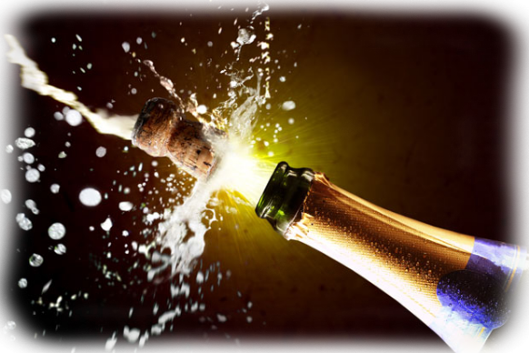 Uncork Me - Champagne Cork Popping Journal By Cool Image 9781536887976 (582x388), Png Download