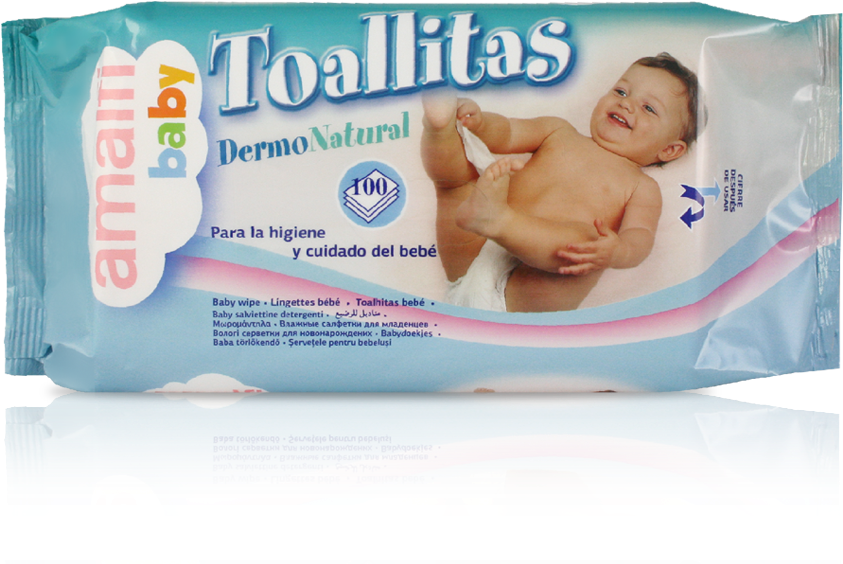 Baby Wipes - Child Care (917x1126), Png Download