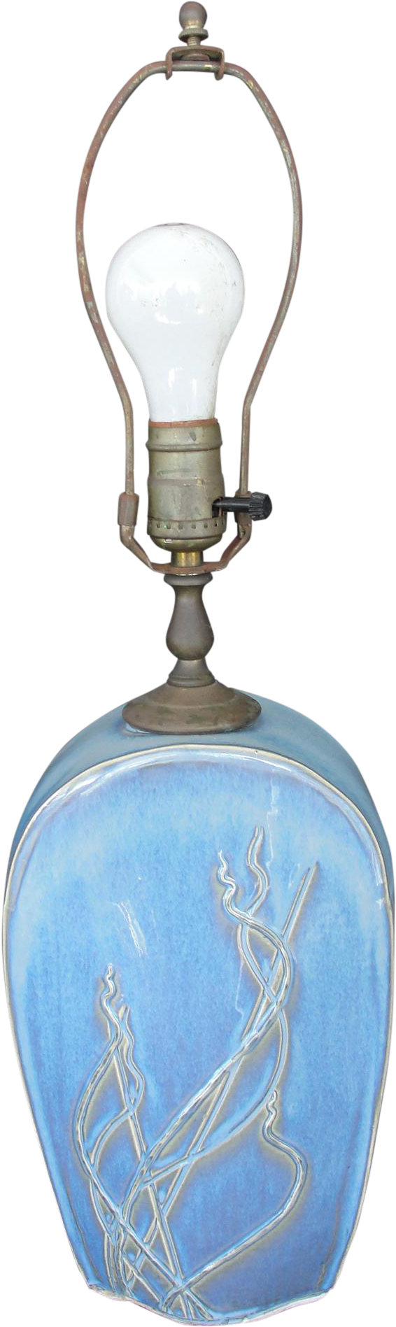 Light Blue Abstract Sailboat Lamp - Locket (1536x2048), Png Download