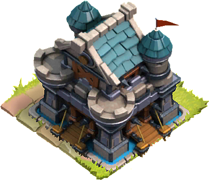 Town Hall 6 - Scale Model (450x450), Png Download