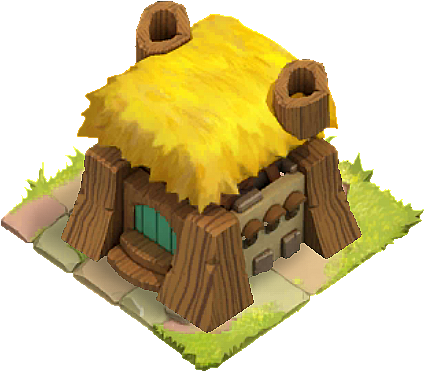 Town Hall 1 - Clash Of Clans Town Hall Lvl 1 (450x450), Png Download