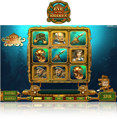 Eye Of The Kraken Game - Eye Of The Kraken (376x422), Png Download