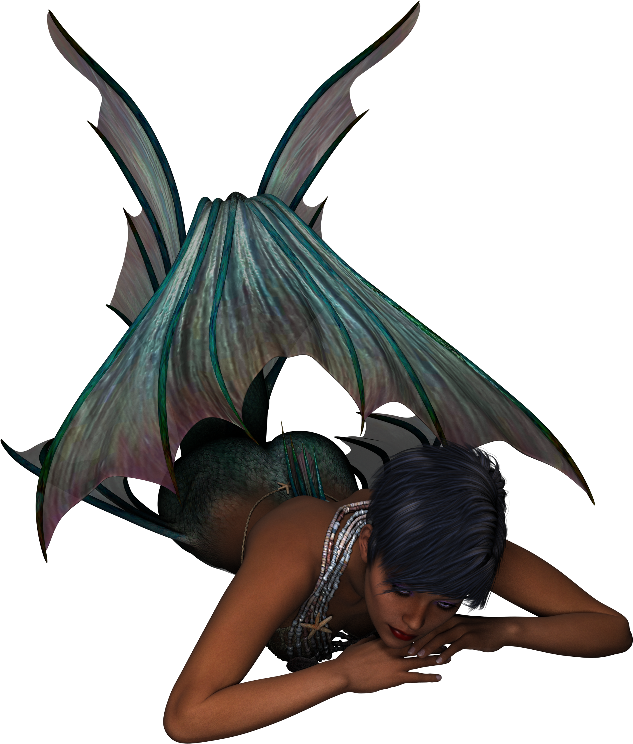 View Original - Merma - Illustration (2318x3000), Png Download