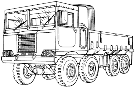 M656 Cargo Truck - Truck (450x298), Png Download