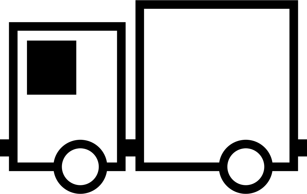 Cargo Truck Facing Left Comments - Truck (980x620), Png Download