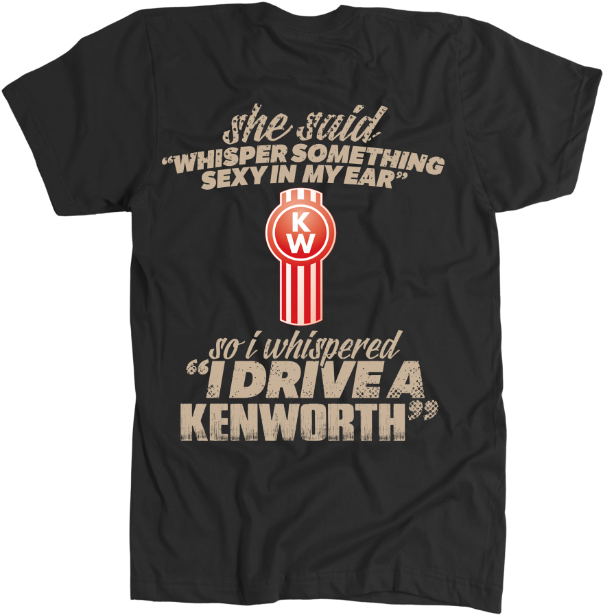 Kenworth Truck Logo Red White Hooded (1000x1000), Png Download