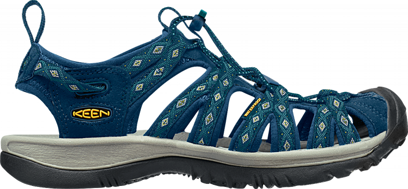 Keen Women's Whisper - Keen Womens Whisper Sandal - 6 - Poseidon/blue Danube (800x371), Png Download