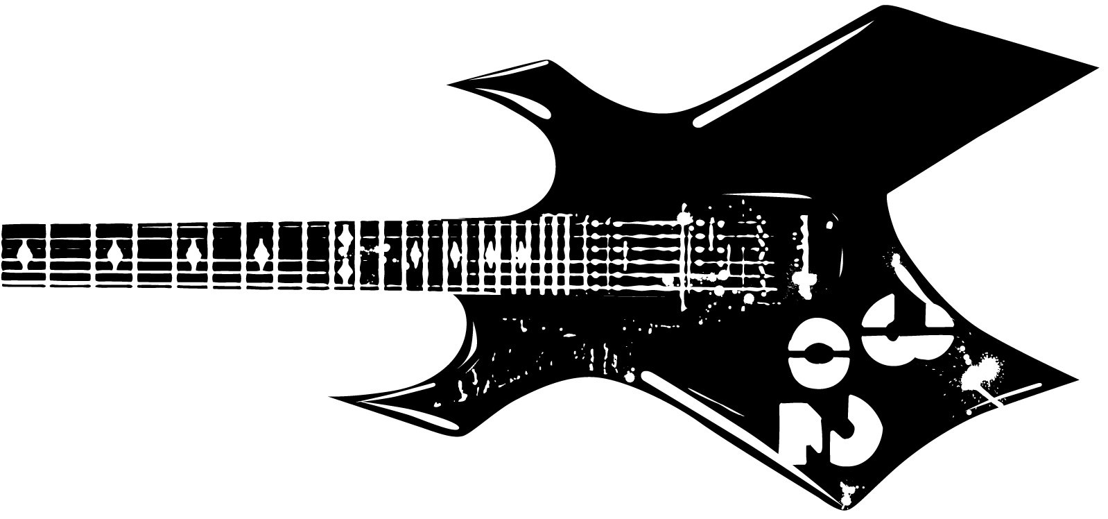 Gigs - Electric Guitar (1605x747), Png Download