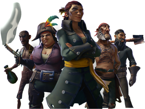 Sea Of Thieves Download Transparent Png Image - Sea Of Thieves Clothes (720x436), Png Download