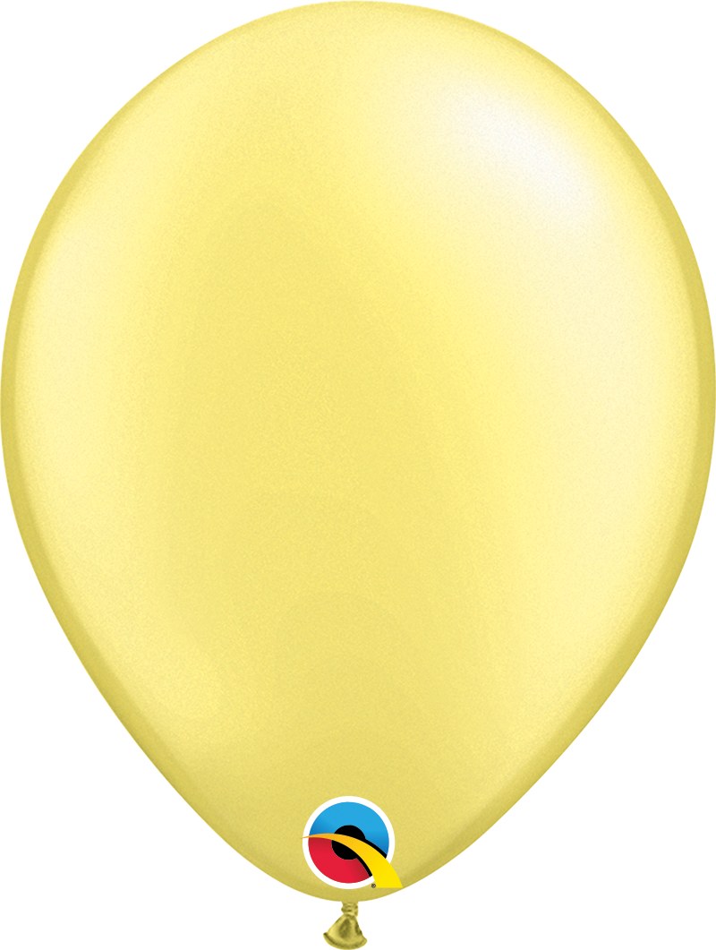 Pearl Black - Pearl Lemon Chiffon Balloons (800x1061), Png Download