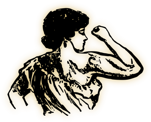 Vector Graphics - High Self Esteem Drawing (500x407), Png Download