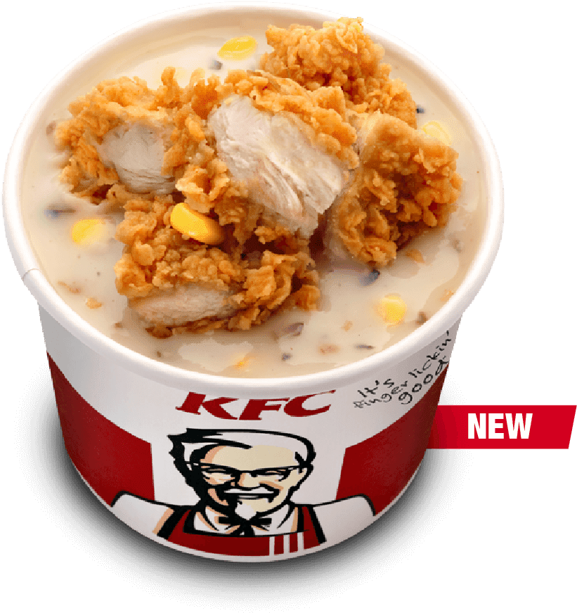 Start Kentucky Fried Chicken Kfc - Avec 3 Traits Noirs (1000x1120), Png Download