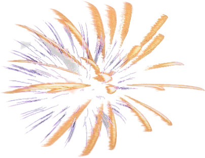 Feux D Artifice Dessin Png (500x350), Png Download