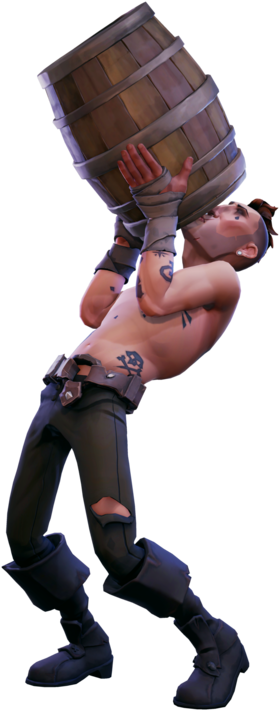 What Pirate Adventure Would Be Complete Without Mass - Sea Of Thieves Pirate (800x721), Png Download