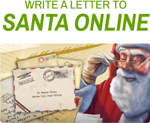 Write Letter To Santa - Santa Claus (480x480), Png Download