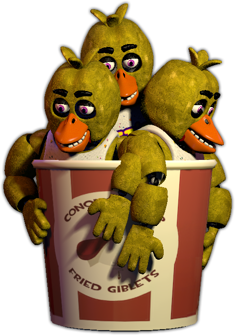 Jokekentucky Fried - Five Nights At Freddy's (481x685), Png Download