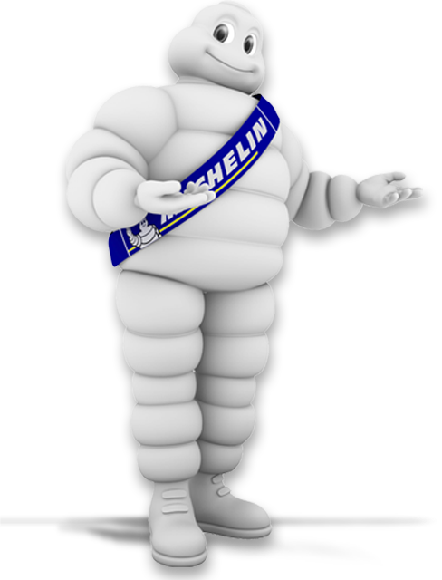 Michelin Man (488x640), Png Download