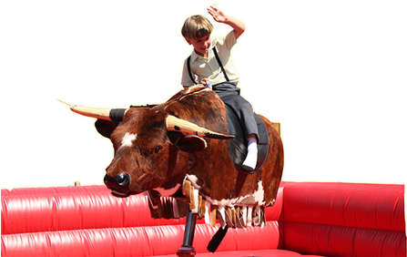 Mechanical Bull Rental - Bull (446x308), Png Download
