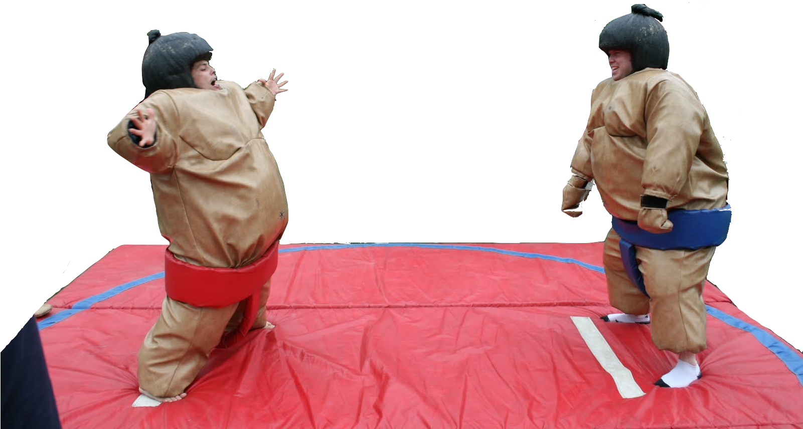 Lets Party New England Mechanical Shark Rental Mechanical - Sumo Wrestling Inflatable Hd (1600x1068), Png Download