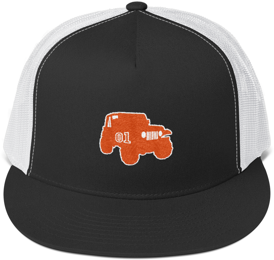 General Lee Flatbill Trucker - Baseball Cap (1000x1000), Png Download
