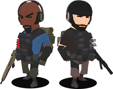The Carrier And The Saboteur (thief) Are Two New Classes - Video Game (400x310), Png Download